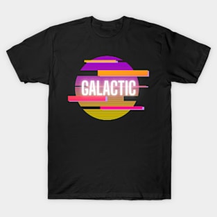 Galactic Retro Sun T-Shirt